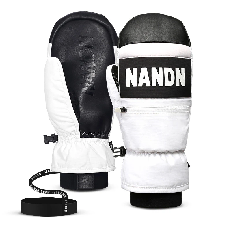 Women's Nandn AlpinePeak All-Weather Mountain Snowboard Mittens - Image 3