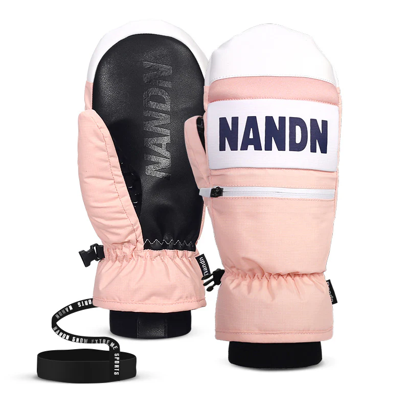 Women's Nandn AlpinePeak All-Weather Mountain Snowboard Mittens - Image 5