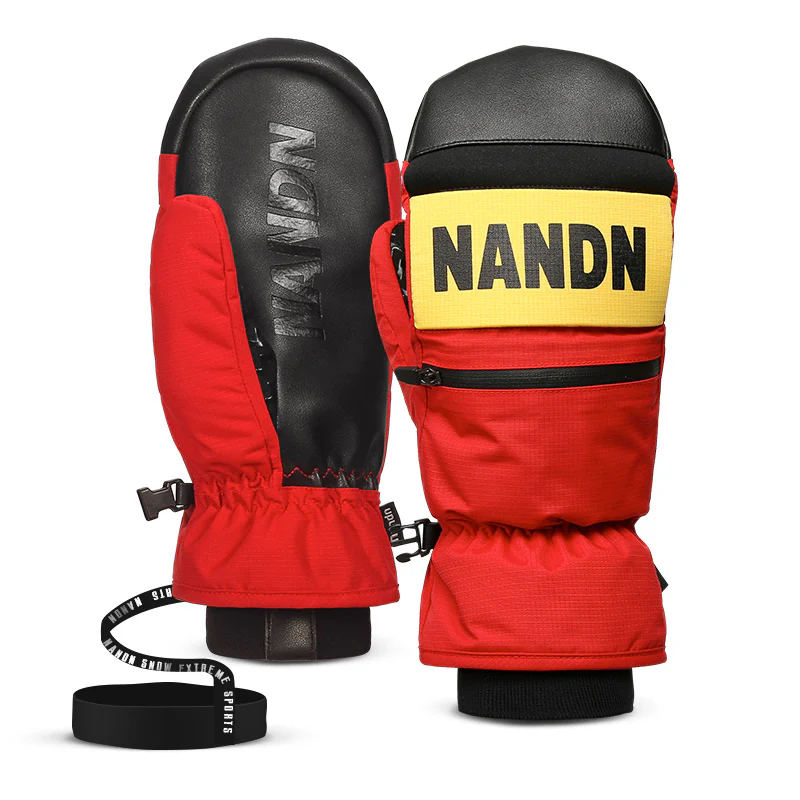 Women's Nandn AlpinePeak All-Weather Mountain Snowboard Mittens - Image 9
