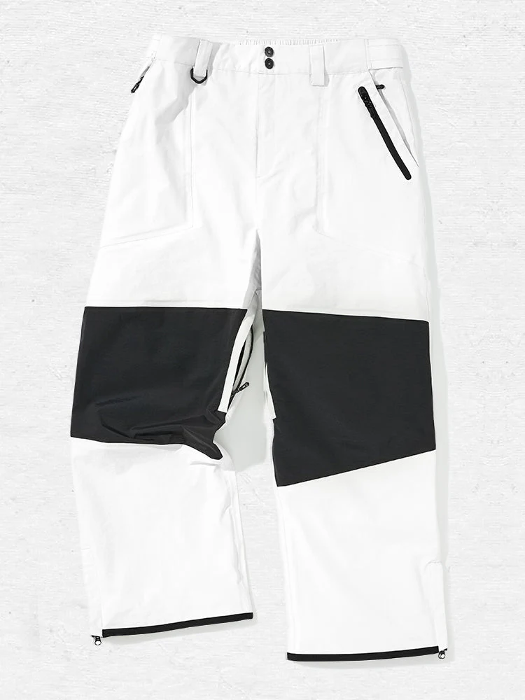 Women's Nandn Colorblock Mountain Top Snow Pants - Image 3