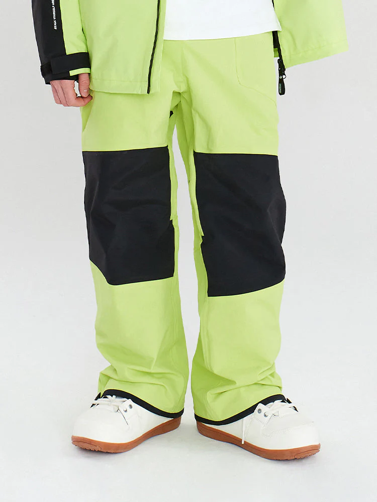 Women's Nandn Colorblock Mountain Top Snow Pants - Image 5