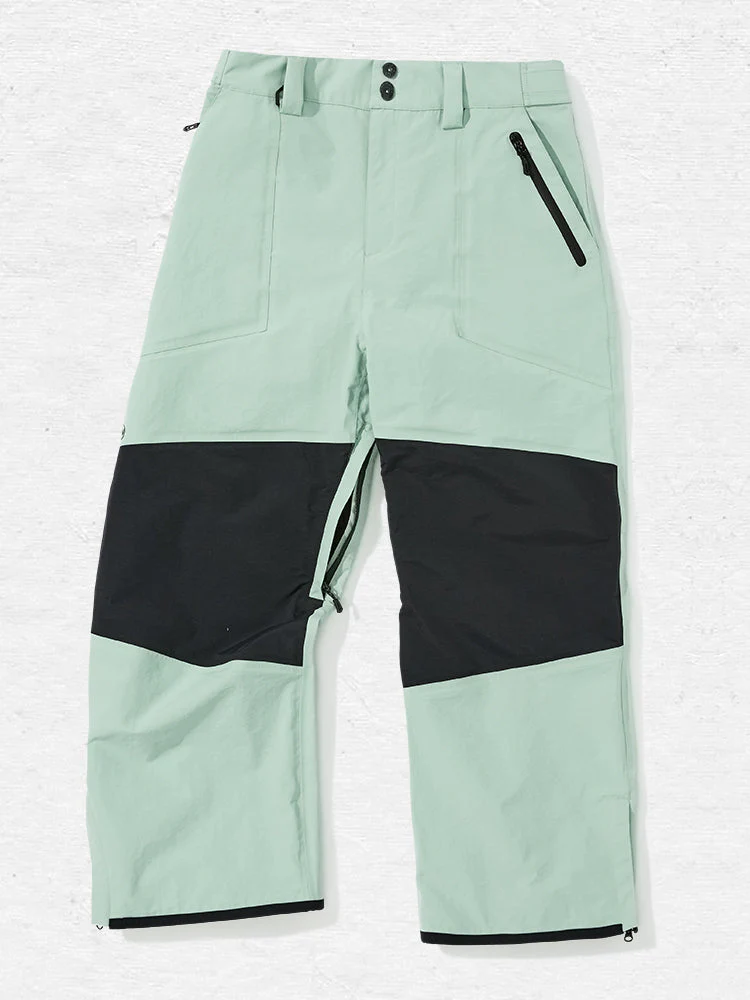 Women's Nandn Colorblock Mountain Top Snow Pants - Image 7