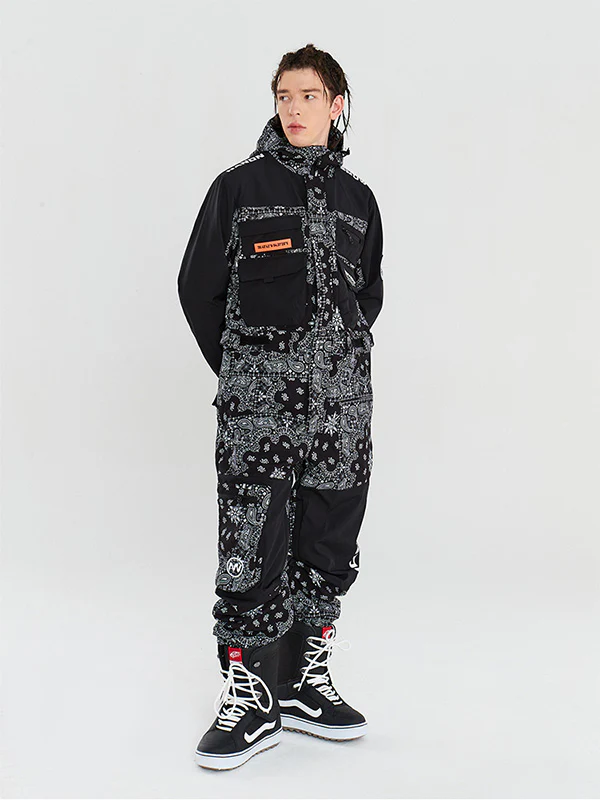 Women's Nandn Field Cargo Snowsuit One Piece - Image 10