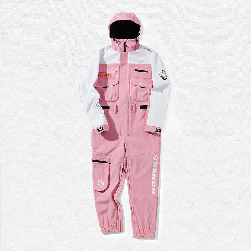 Women's Nandn Field Cargo Snowsuit One Piece - Image 5