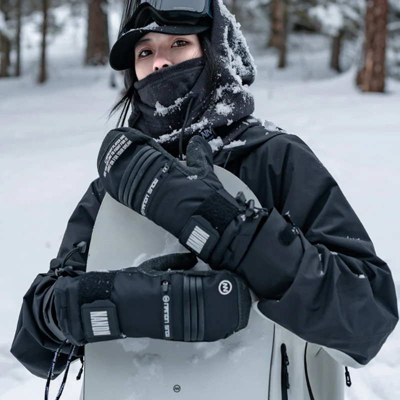 Women's Nandn Mountain Beast KEVLAR All Weather Snowboard Mittens - Image 2