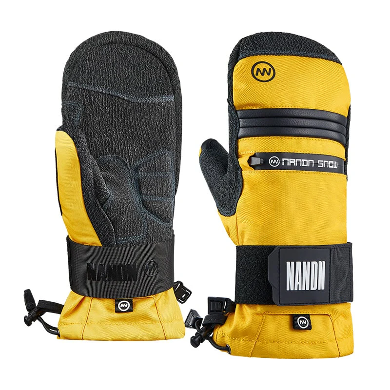 Women's Nandn Mountain Beast KEVLAR All Weather Snowboard Mittens - Image 4