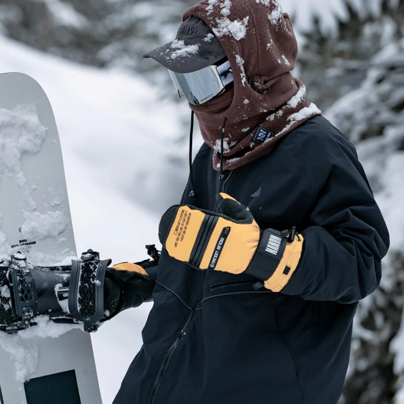 Women's Nandn Mountain Beast KEVLAR All Weather Snowboard Mittens - Image 5