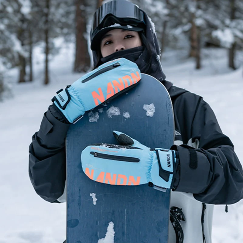 Women's Nandn PowderPeak KEVLAR Extreme Weather Snow Mittens - Image 10