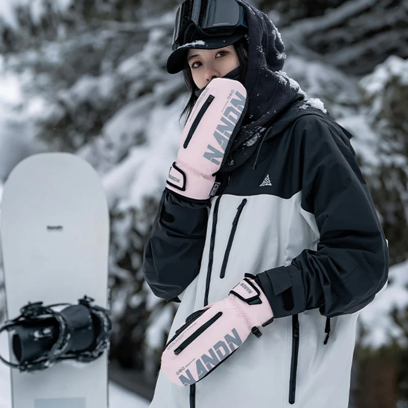 Women's Nandn PowderPeak KEVLAR Extreme Weather Snow Mittens - Image 11