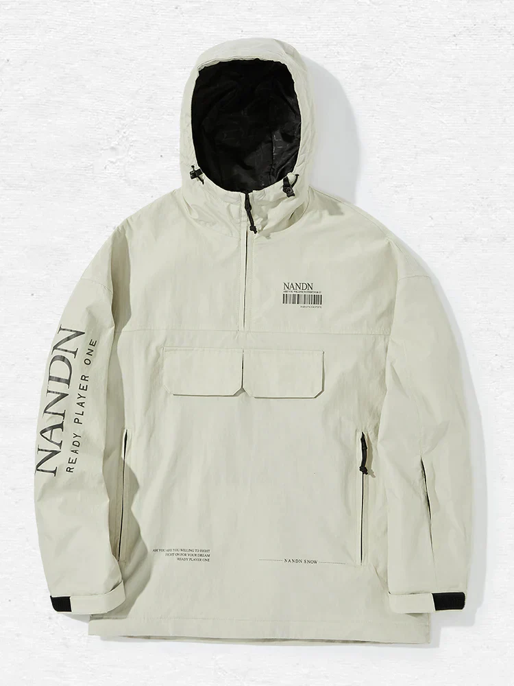 Women's Nandn Ready Player Snowboard Anorak Jacket - Image 9