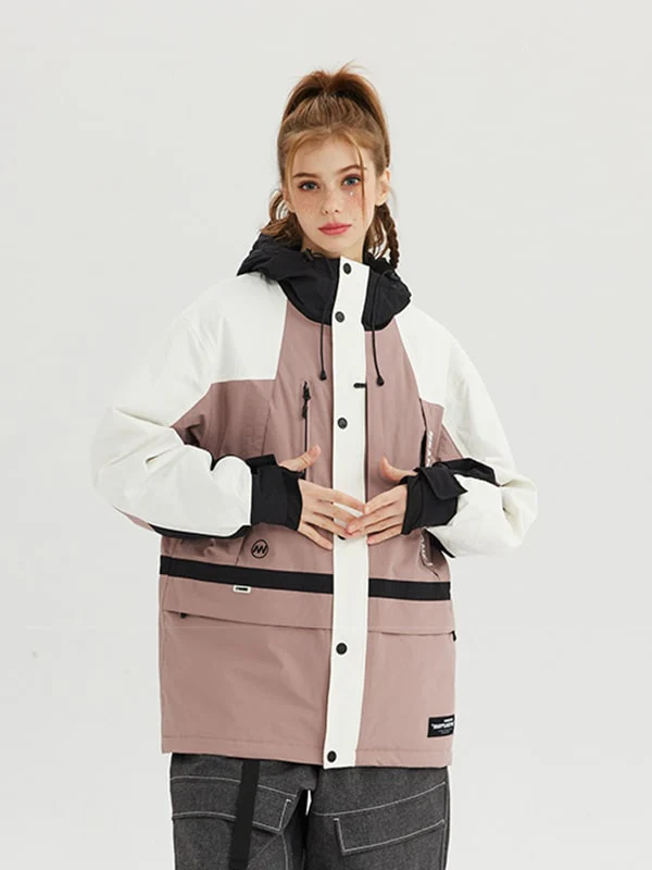 Women's Nandn Snow Vanquisher Winter Fashion SKi Snowboard Jacket - Image 2