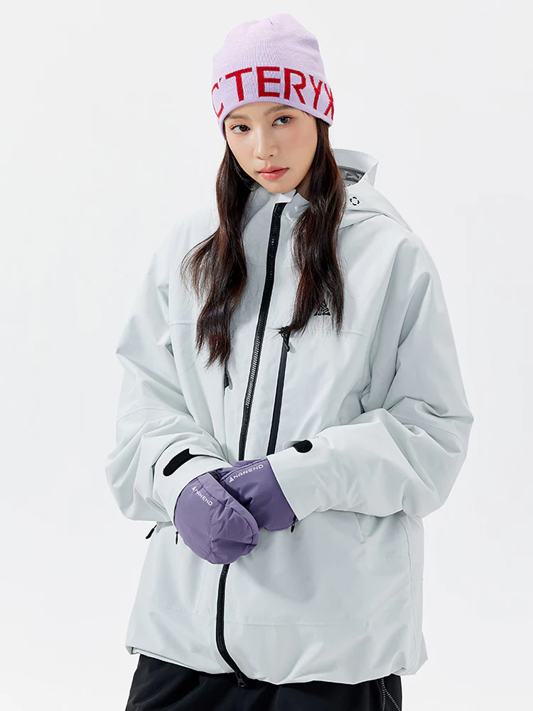 Women's Nandn Unisex 3L Snow-Peak Baggy Snow Jacket - Image 6