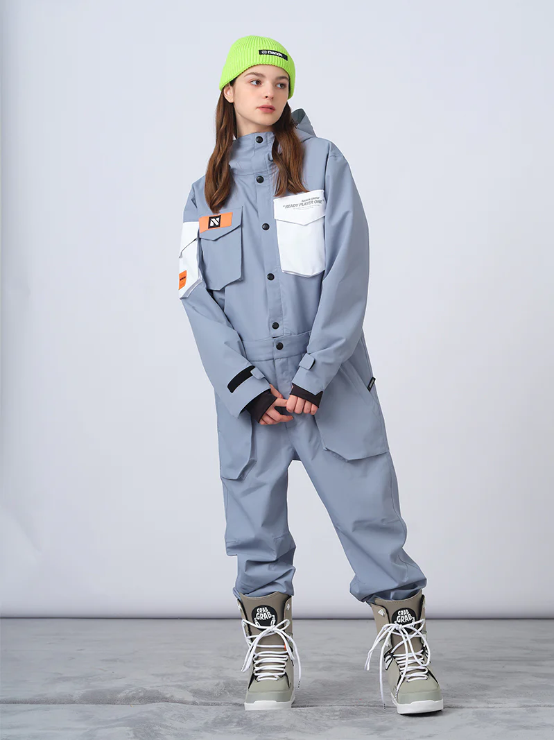 Women's Nandn Waterproof Breathable One Piece Snowboard Suits - Image 3