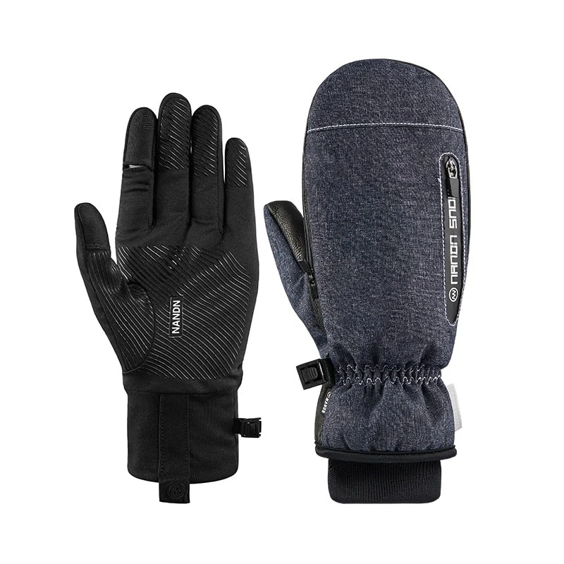 Women's Nandn Winter Mountain Shred All Weather Snow Mittens - Image 11