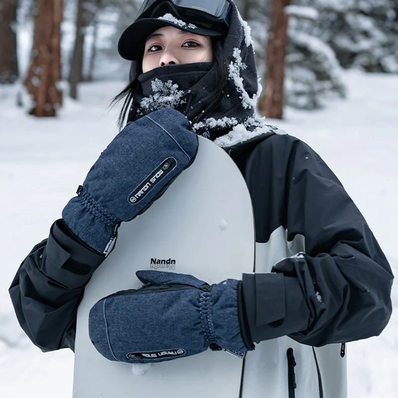 Women's Nandn Winter Mountain Shred All Weather Snow Mittens - Image 12