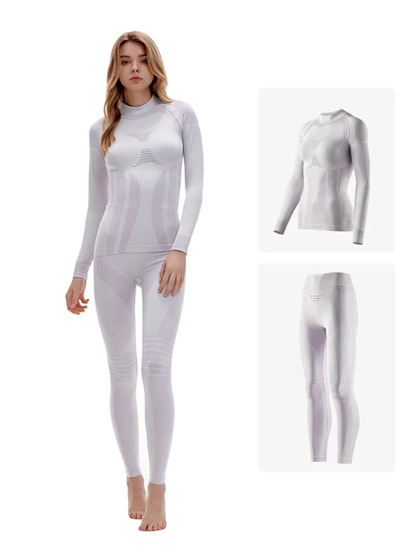 Women's Nandn Winter Sports Warm Performance Baselayer Set - Image 2