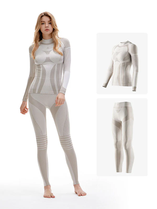 Women's Nandn Winter Sports Warm Performance Baselayer Set - Image 5