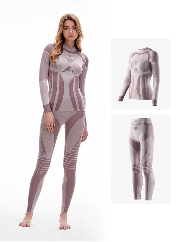 Women's Nandn Winter Sports Warm Performance Baselayer Set - Image 7