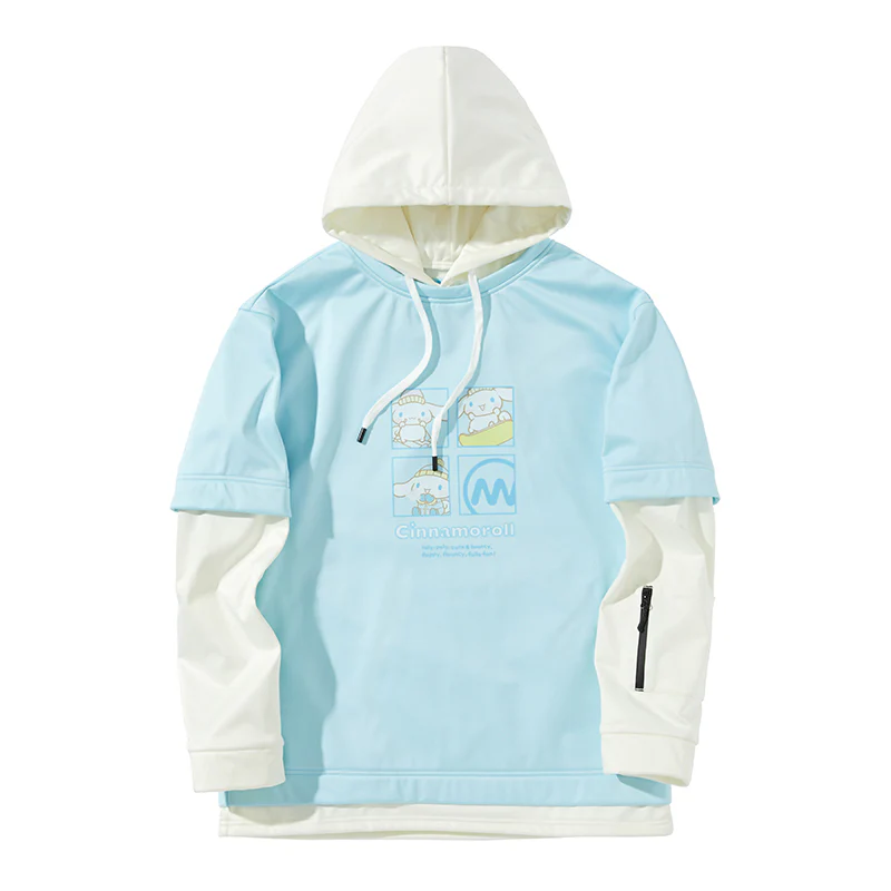 Women's Nandn x Hello Kitty Snowboard Hoodie - Image 10