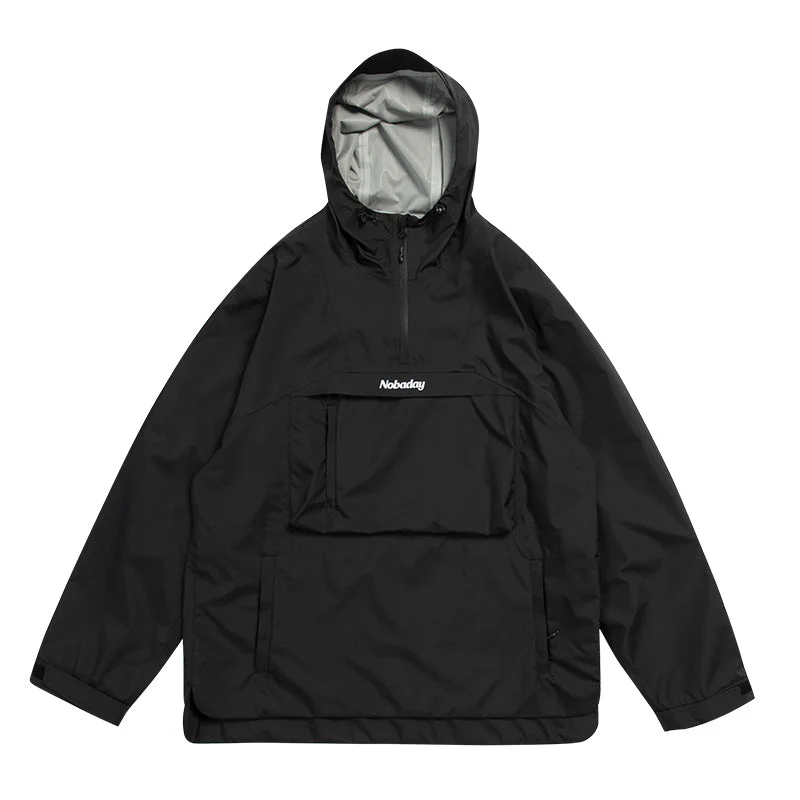 Women's Nobaday Dawn Large Pocket Windbreaker Anorak Snowboard Jacket - Image 5