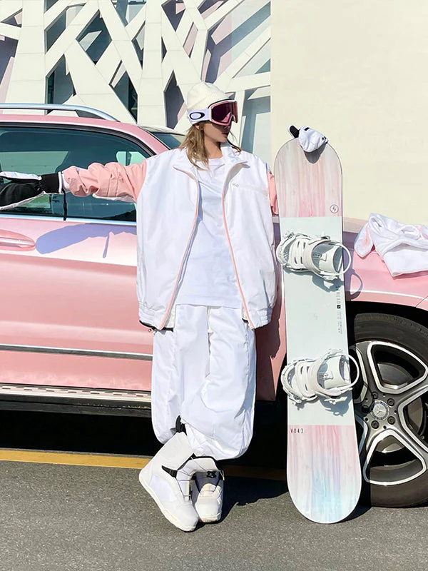 Women's North White Mountain Defender Two Piece Snowsuit Ski Jumpsuit - Image 3