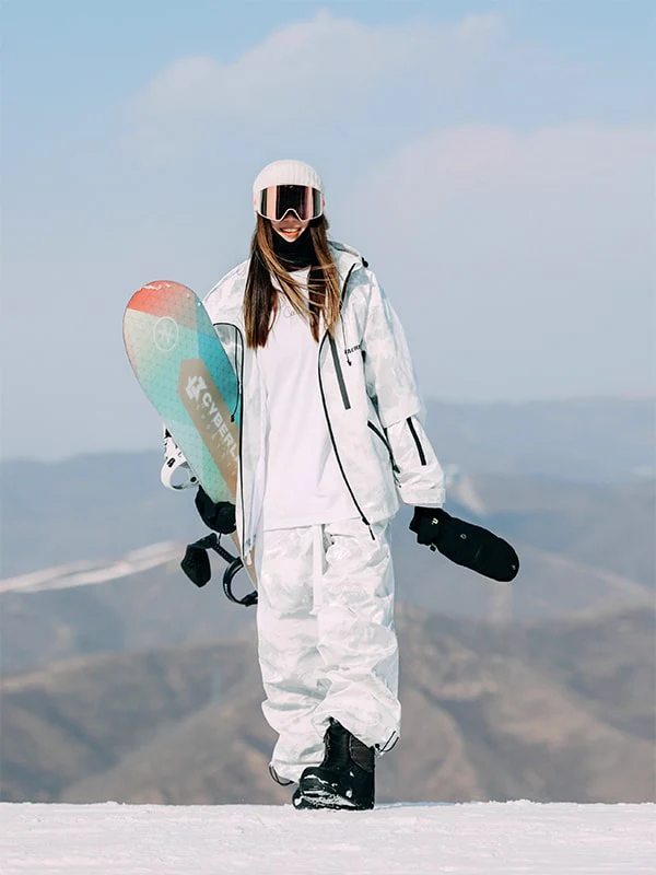 Women's North White Snowsafari Jacket & Pants Set - Image 2