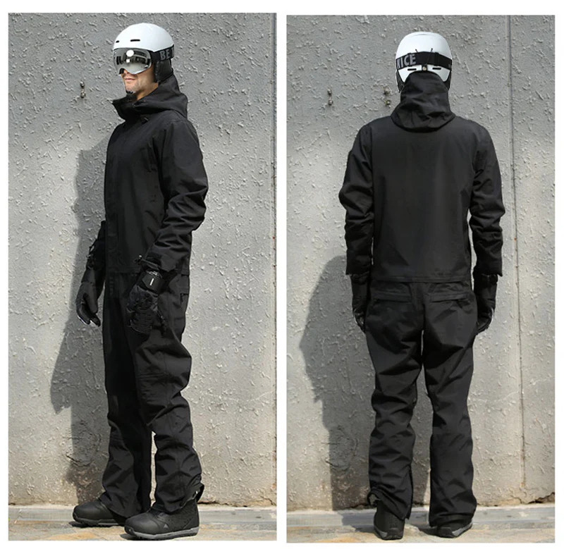 Women's Northfeel Hygge One Piece White Snowuits Ski Jumpsuits - Image 5