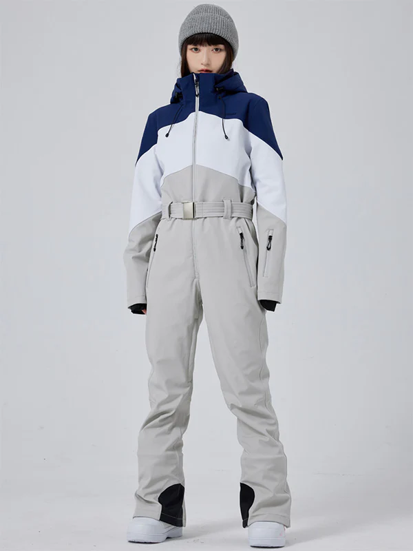 Women's Polar Peak Mountain Beauty All-In-One Ski Suit - Image 5