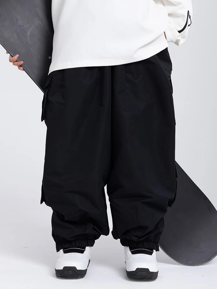 Women's Rabbit Snow Prime Cargo Baggy Snowboard Pants - Image 5