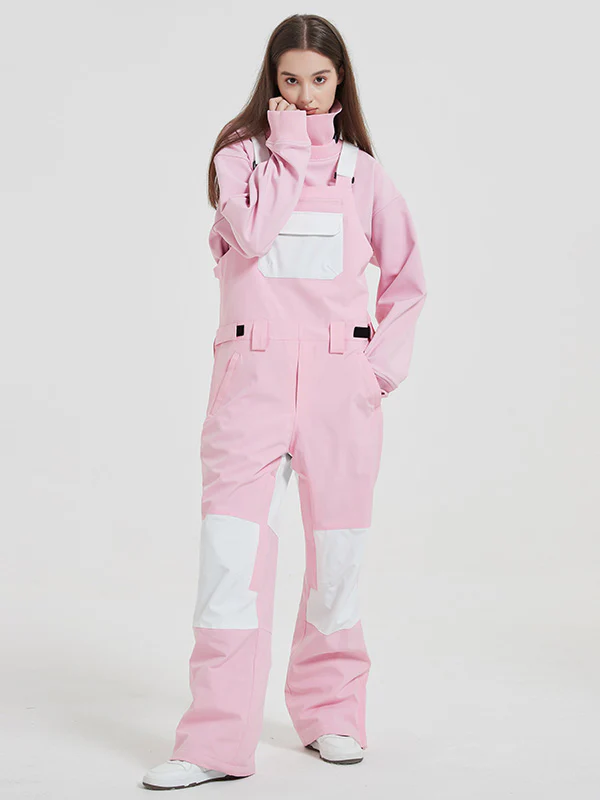 Women's Rabbit Snow Freestyle Mountain Discover Snowboard Pants Ski Bibs - Image 5