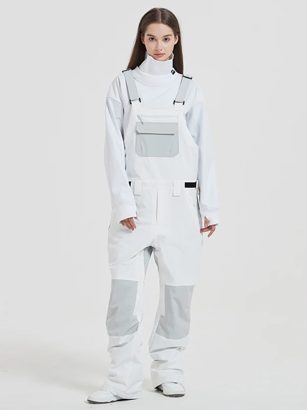 Women's Rabbit Snow Freestyle Mountain Discover Snowboard Pants Ski Bibs - Image 9