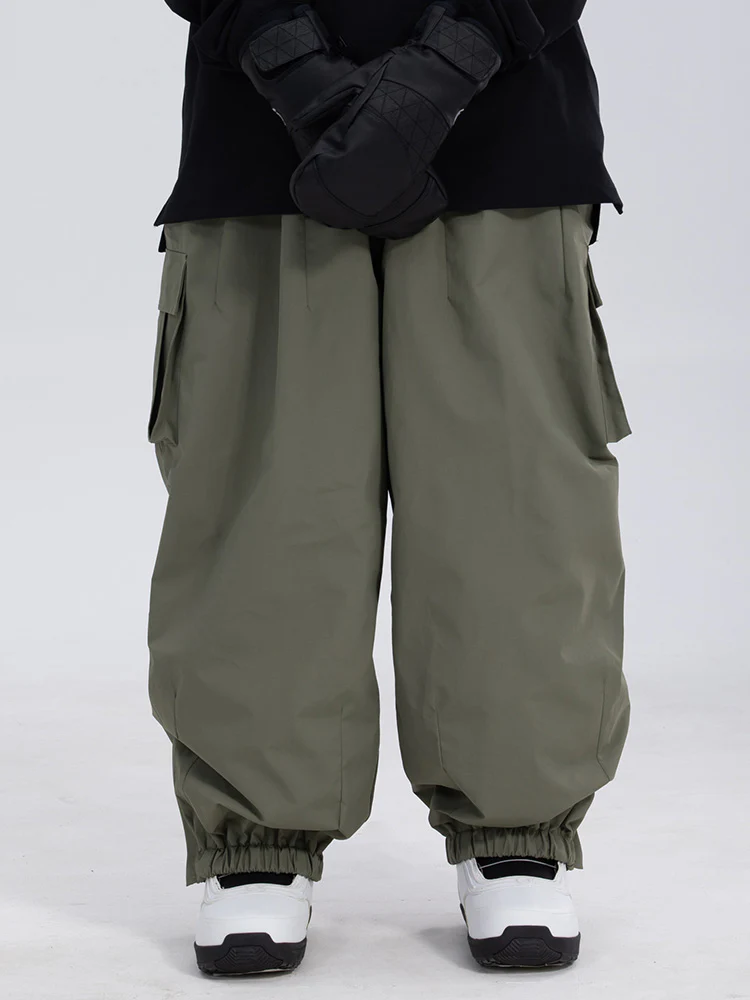 Women's Rabbit Snow StreetFlow Freestyle Oversize Baggy Snow Pants - Image 12