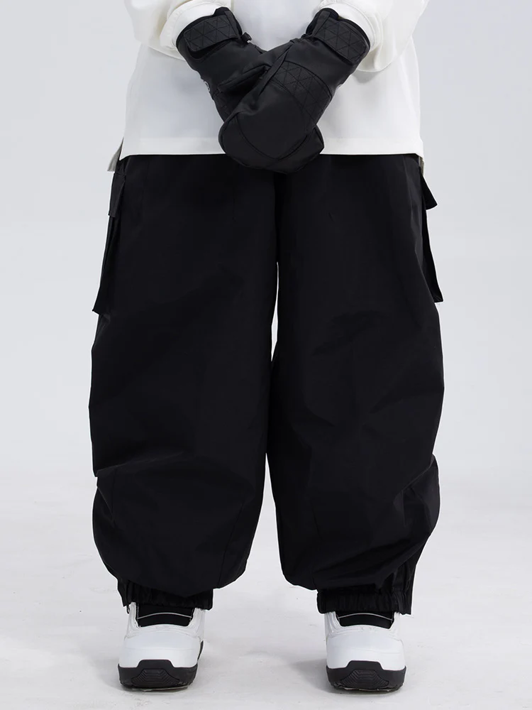 Women's Rabbit Snow StreetFlow Freestyle Oversize Baggy Snow Pants - Image 8