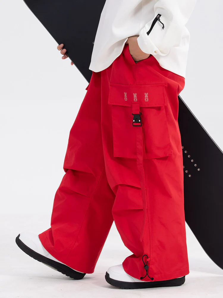Women's Rabbit Snow UrbanRush Prime Oversize Baggy Snow Pants - Image 2