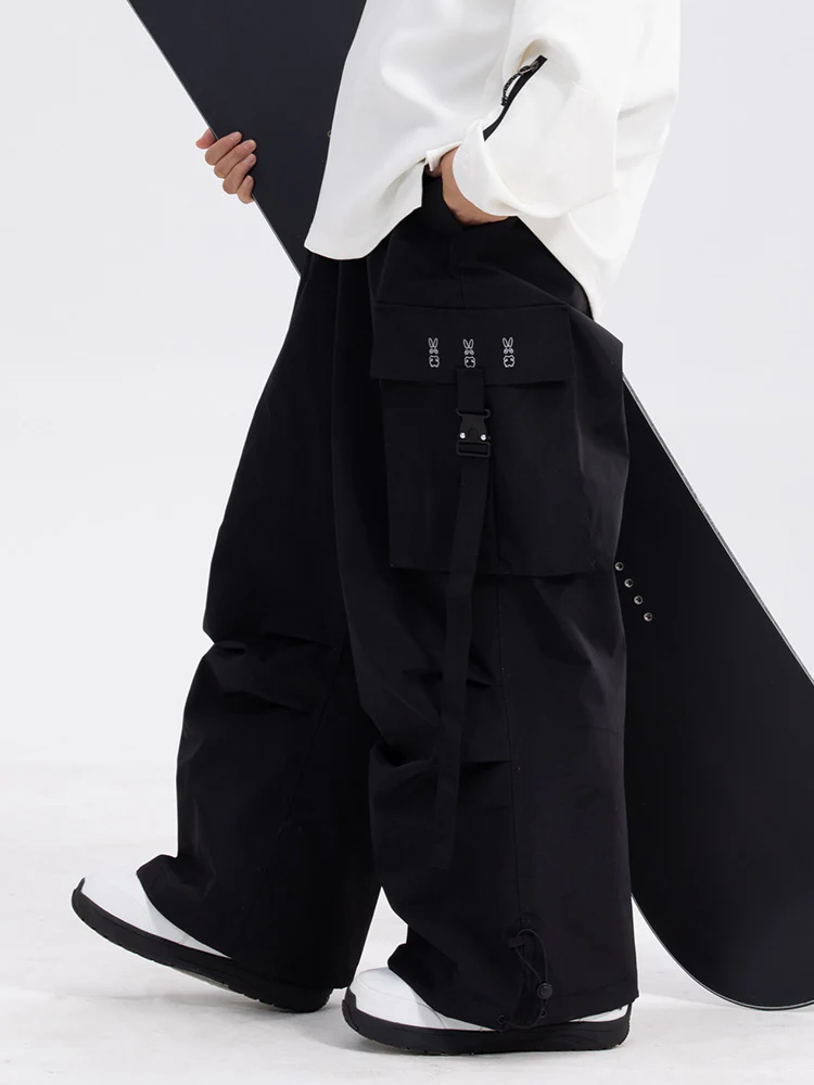 Women's Rabbit Snow UrbanRush Prime Oversize Baggy Snow Pants - Image 6