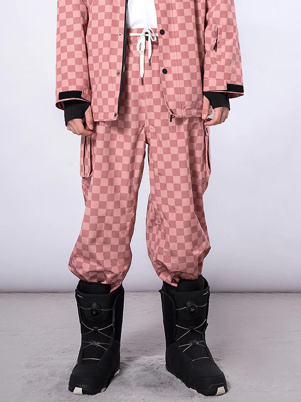 Women's RAWRWAR Checkerboard Snowboard Pants - Image 2