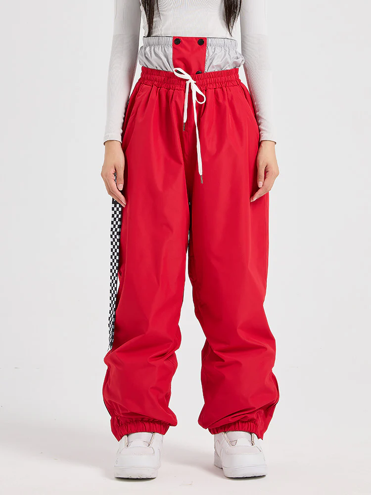 Women's RAWRWAR Freestyle Baggy Cargo Snow Pants - Image 6
