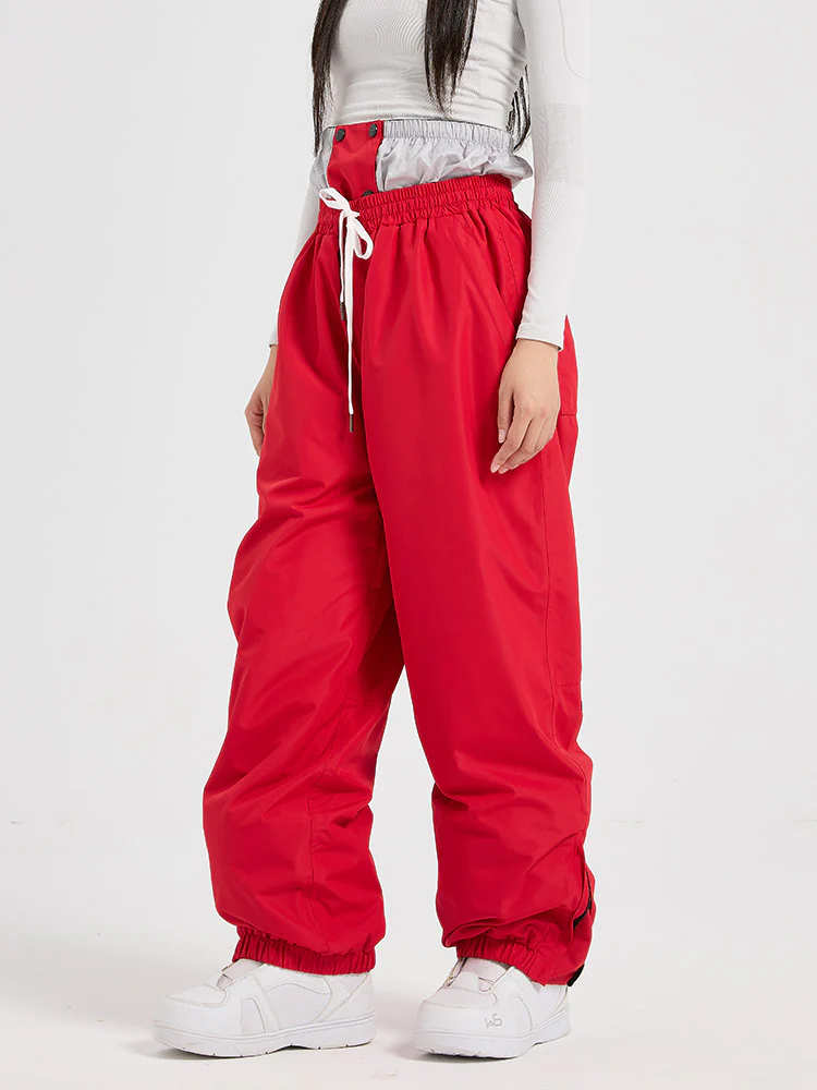 Women's RAWRWAR Freestyle Baggy Cargo Snow Pants - Image 7