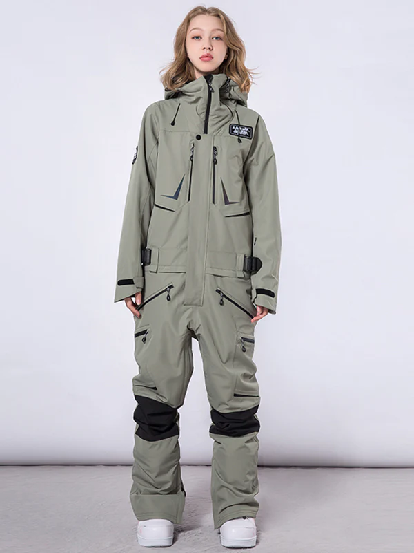 Women's RAWRWAR High Land Cargo One Piece Snowsuit - Image 25