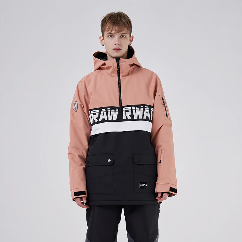Women's RAWRWAR Powershot Cargo Half Zipper Snow Jacket with Removable Hem - Image 8