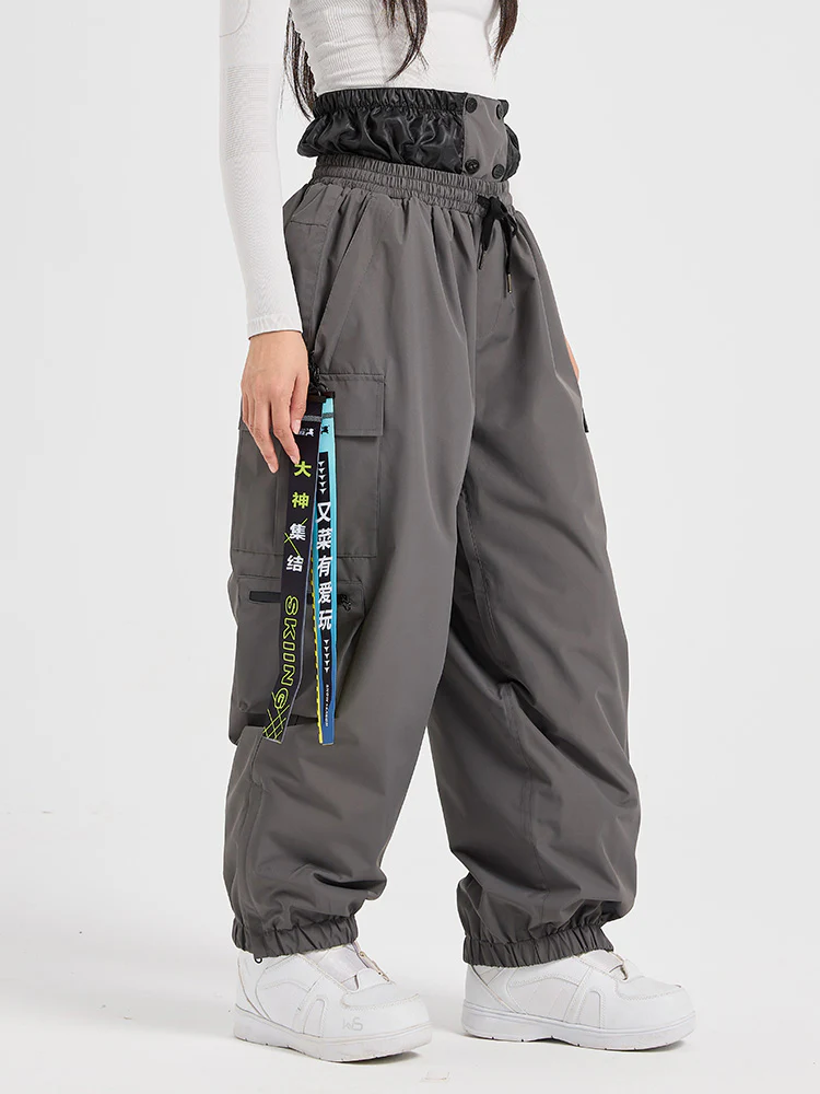 Women's RAWRWAR Prime Cargo Baggy Snowboard Pants - Image 7
