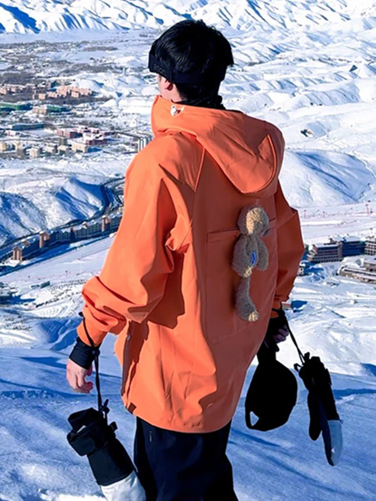Women's Renchill BearHug Cozy Fleece Oversize Snow Hoodie - Image 2