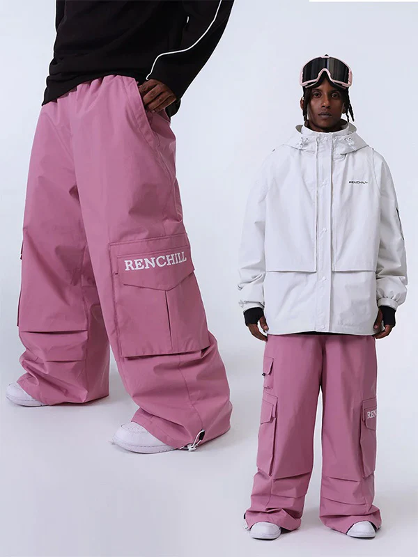 Women's RenChill Mountain Oversize Baggy Snow Pants - Image 3