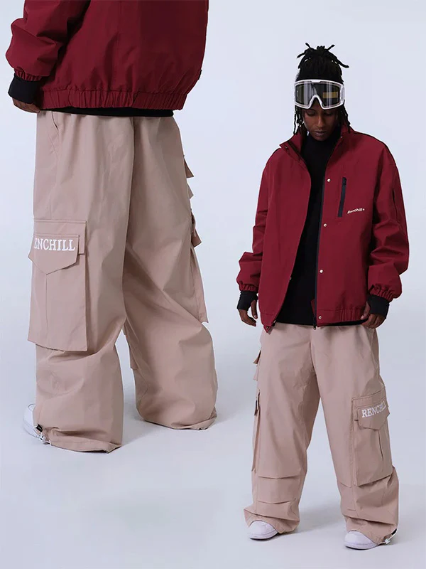 Women's RenChill Mountain Oversize Baggy Snow Pants - Image 4