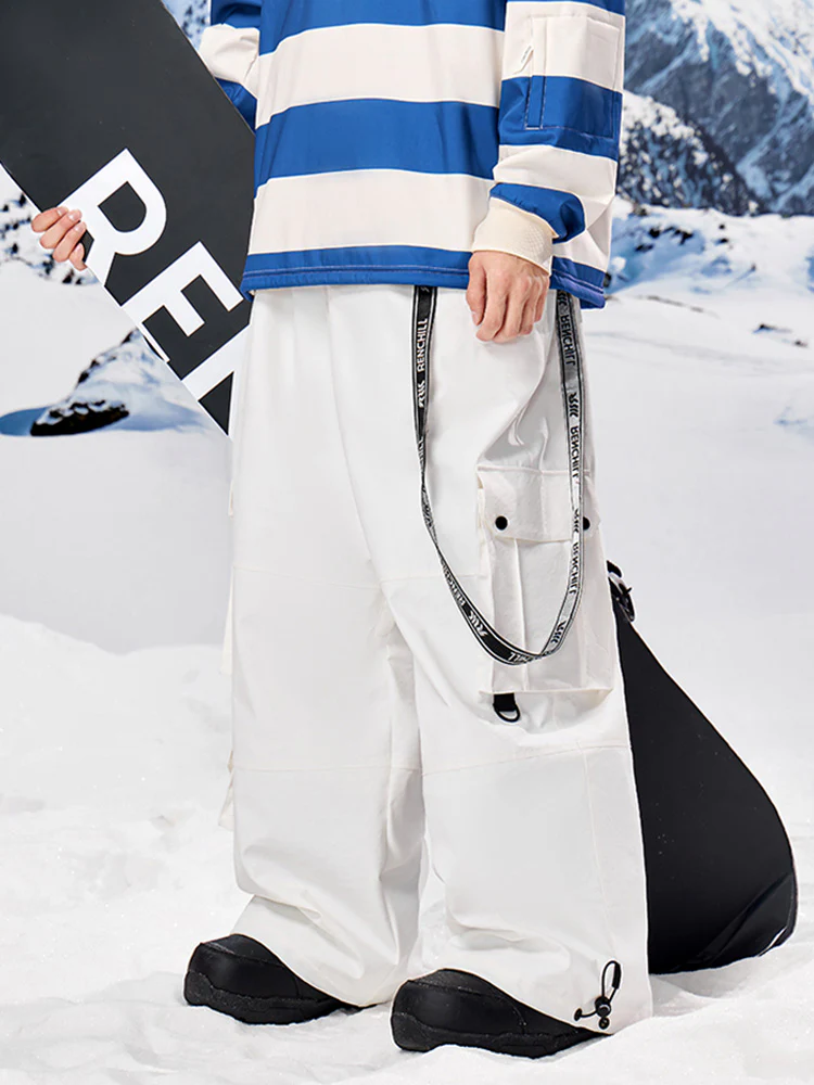 Men's RenChill Mountain PowderRush Baggy Cargo Snow Pants - Image 6