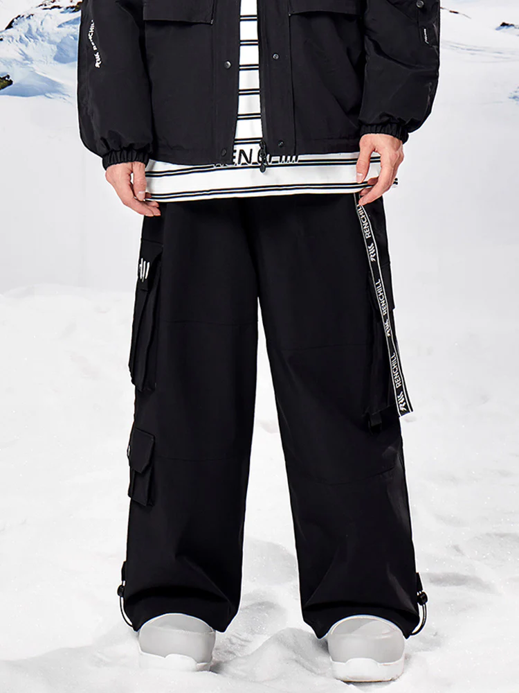 Men's RenChill Mountain PowderRush Baggy Cargo Snow Pants - Image 8