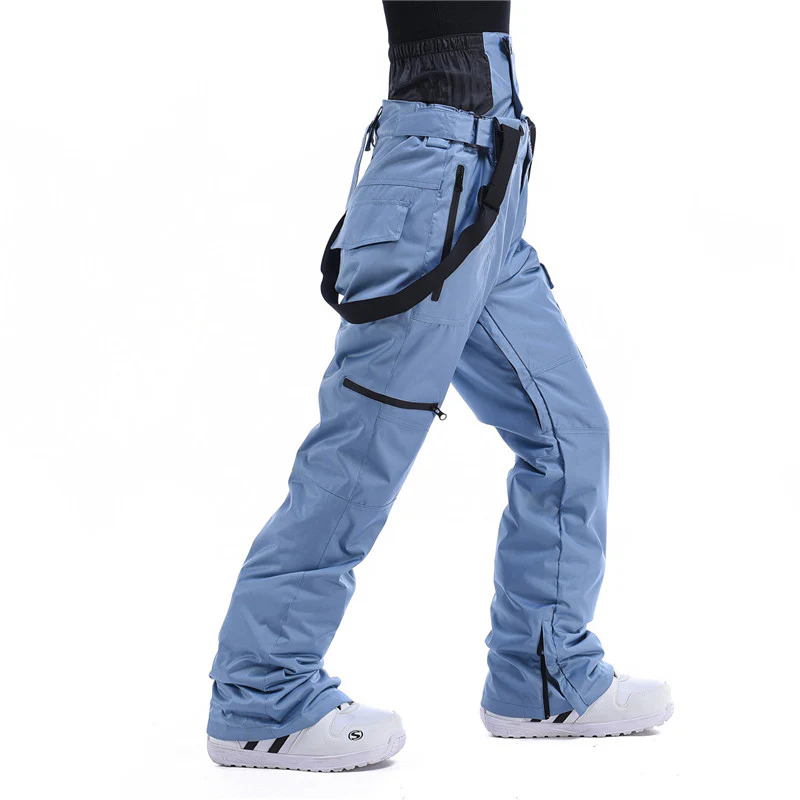 Women's RIIVIYELE Winter Mountain Snow Pants Ski Bibs - Image 5
