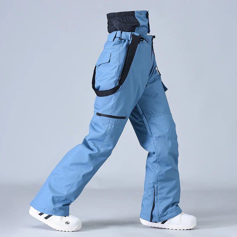Women's RIIVIYELE Winter Mountain Snow Pants Ski Bibs - Image 7