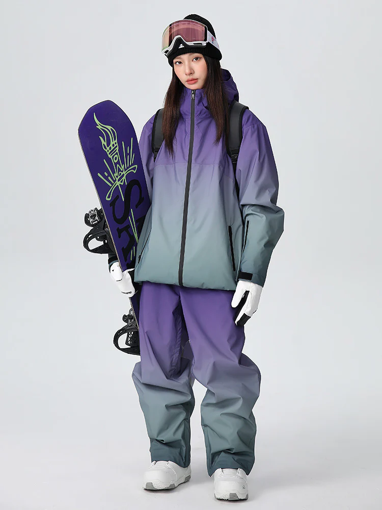 Women's Searipe Alpine Horizon Fade Insulated All-Terrain Snow Suit - Image 3