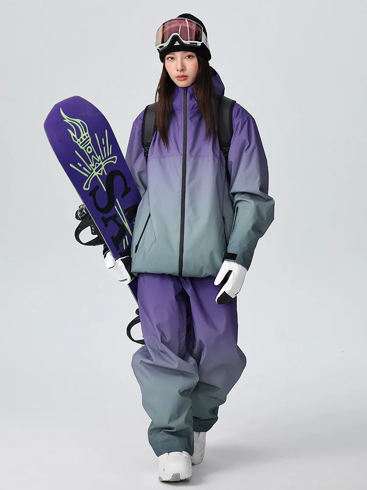 Women's Searipe Alpine Horizon Fade Insulated All-Terrain Snow Suit - Image 5